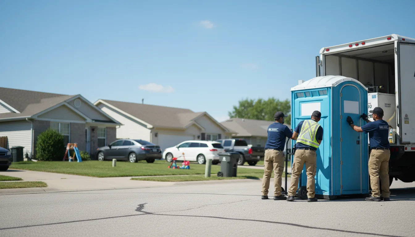 Standard Porta Potty Rentals in Bellmont, IL near me